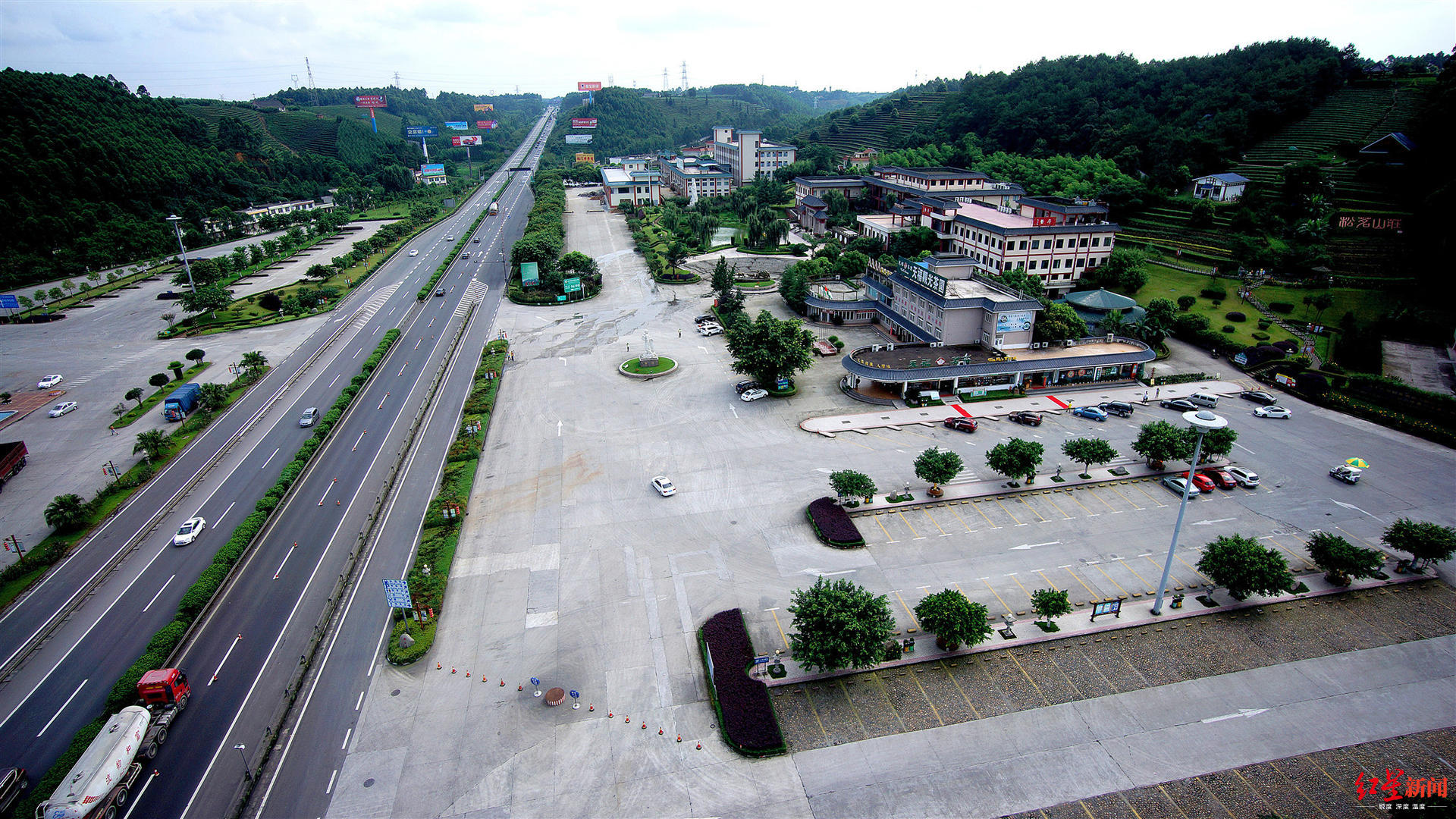 成樂高速夾江天福服務(wù)區(qū) 圖據(jù)四川交投成渝公司_副本.jpg