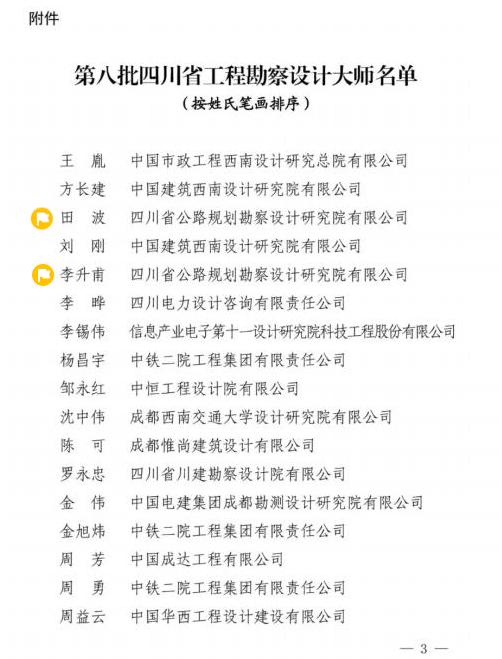關于公布第八批四川省工程勘察設計大師名單的通告_01.jpg